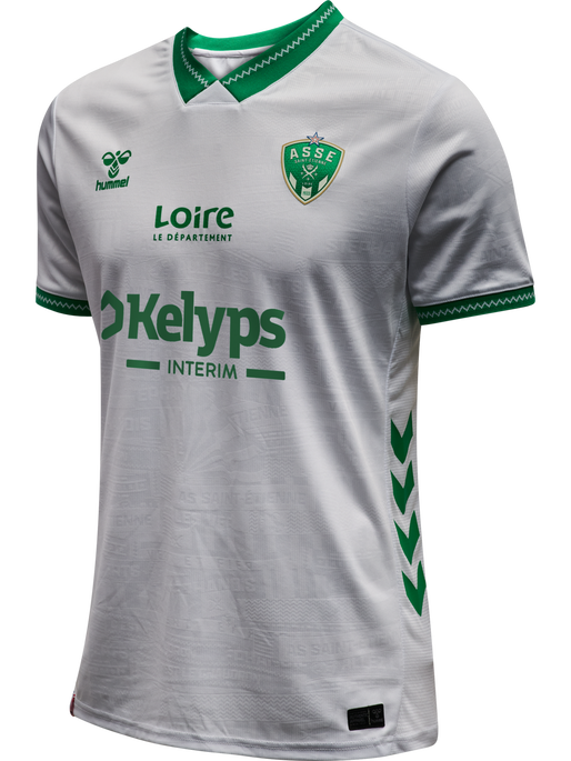 ASSE 25/26 AWAY JERSEY S/S, WHITE ASSE 25/26 AWAY JERSEY S/S, WHITE, packshot