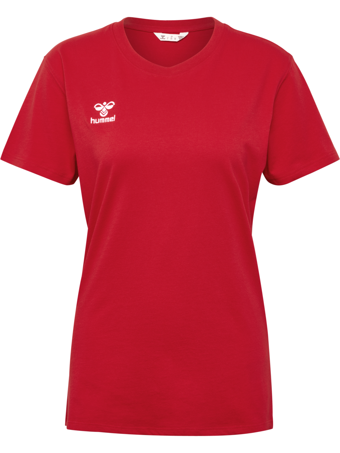 hmlGO 2.0 T-SHIRT S/S WOMAN, TRUE RED, packshot