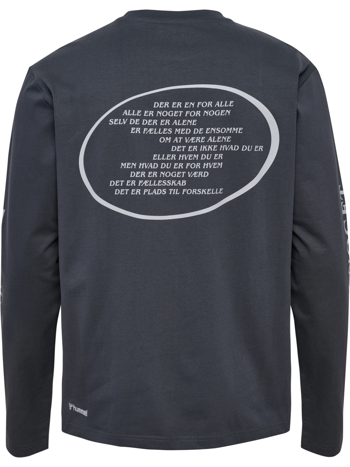 hmlPLADSTILFORSKELLE 25 T-SHIRT L/S, ASPHALT, packshot