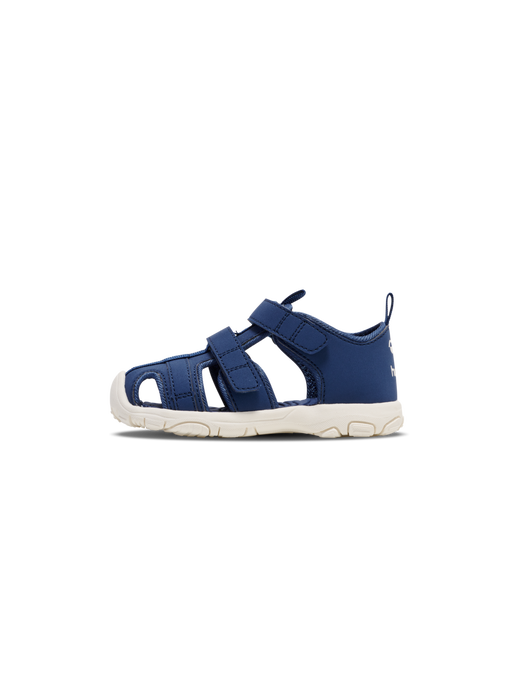 SANDAL VELCRO INFANT, NAVY PEONY, packshot