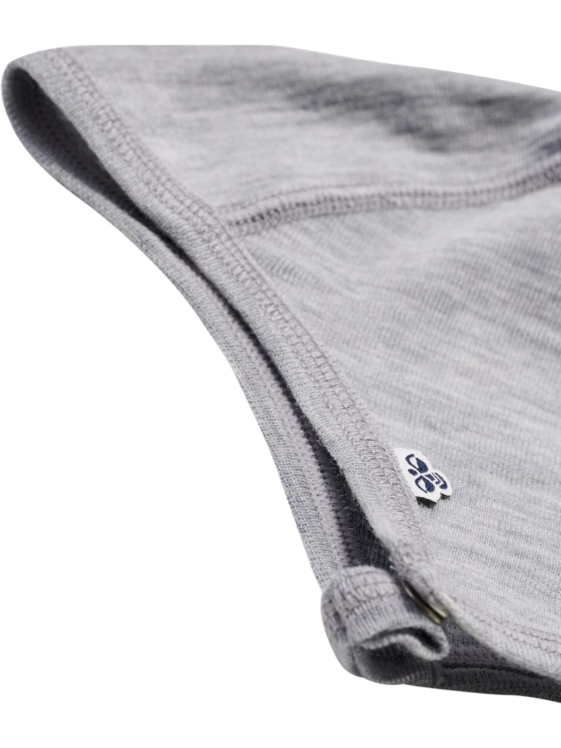 hmlMINI WOOL RIB HAT, GREY MELANGE, packshot