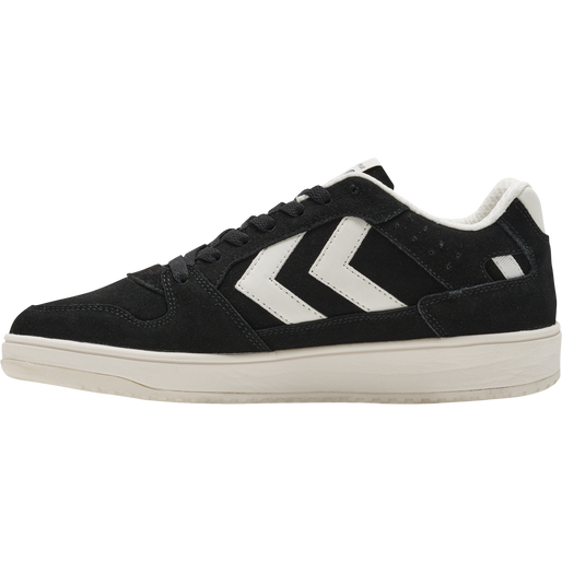 ST. POWER PLAY SUEDE, BLACK/WHITE, packshot