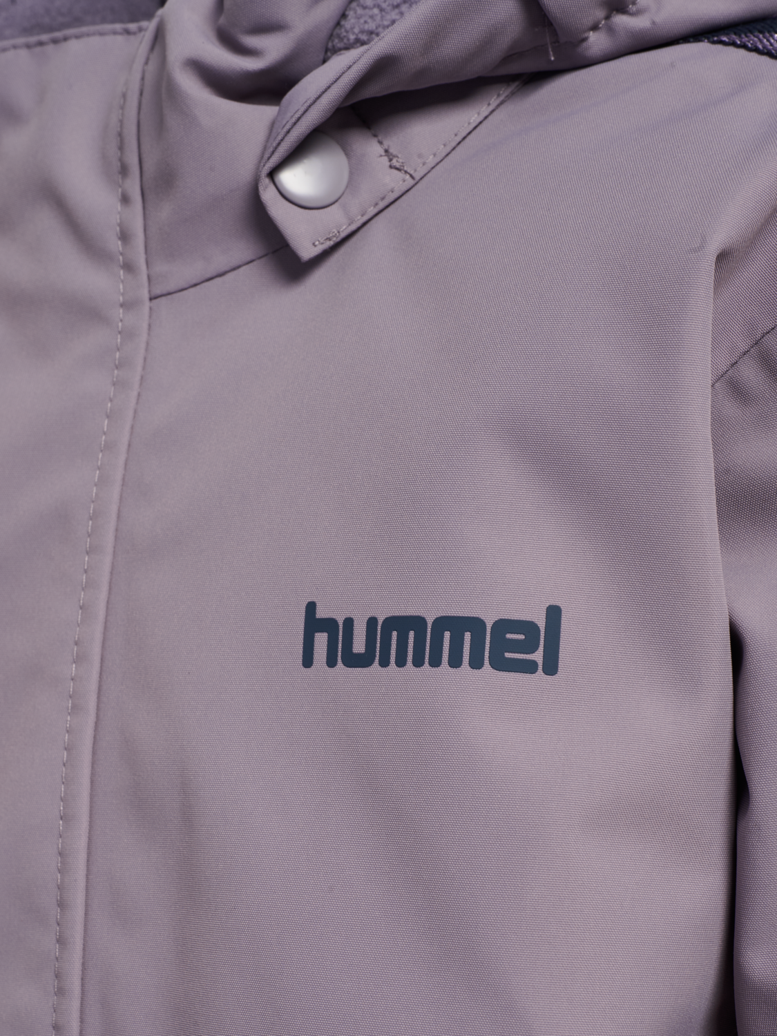 hmlJR CHEVRON SNOW JACKET WP 10K, GRAY RIDGE, packshot