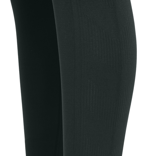 hmlTIF SEAMLESS HIGH WAIST TIGHTS, DARKEST SPRUCE, packshot