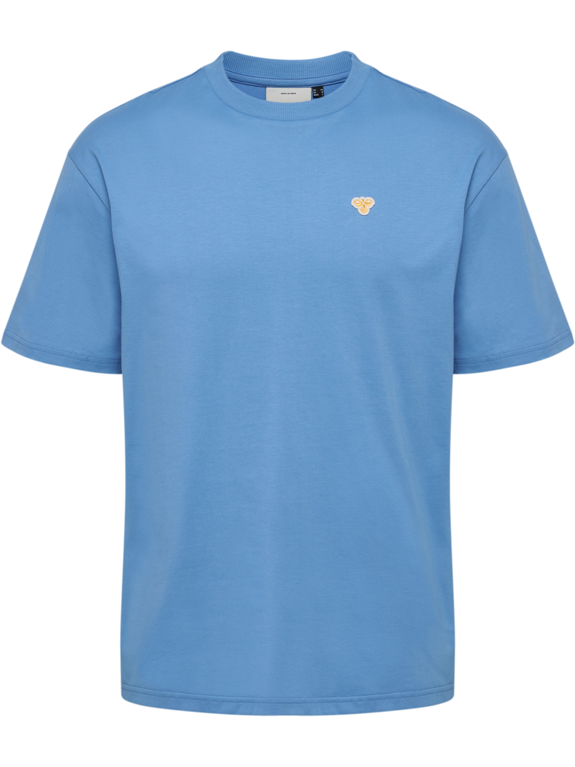 hmlLOOSE T-SHIRT BEE S/S, LICHEN BLUE, packshot