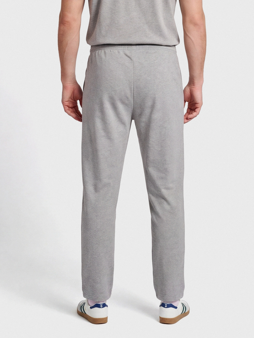 hmlMOVER COTTON PANTS, GREY MELANGE, model