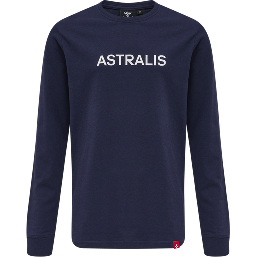 ASTRALIS 21/22 T-SHIRT L/S KIDS, MARINE, packshot