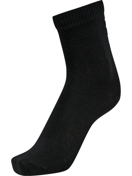hmlMAKE MY DAY SOCK 5-PACK, BLACK/BLACK hmlMAKE MY DAY SOCK 5-PACK, BLACK/BLACK, packshot