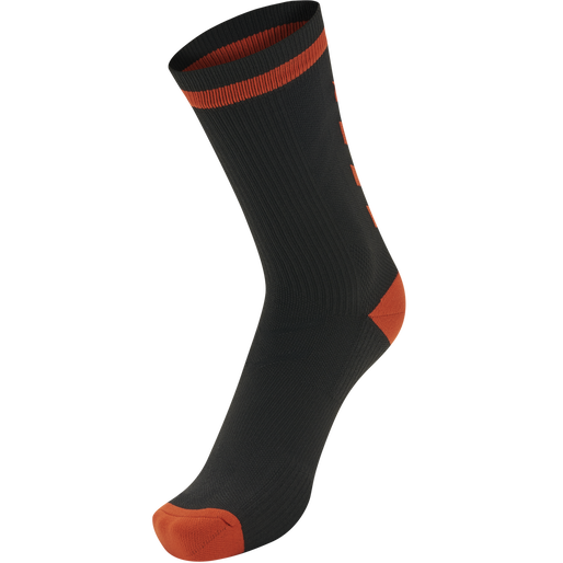 ELITE INDOOR SOCK LOW, BLACK/RED ELITE INDOOR SOCK LOW, BLACK/RED, packshot