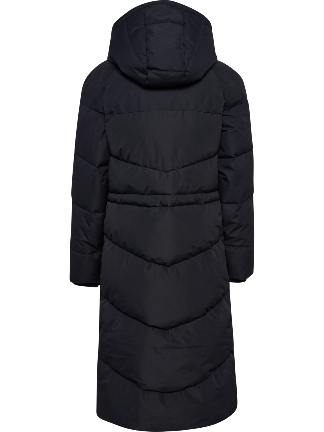hmlPUFF JACKET LONG SPORTSWEAR, BLACK, packshot