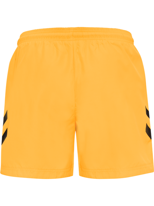 hmlNED SWIM SHORTS, ORANGE POP, packshot