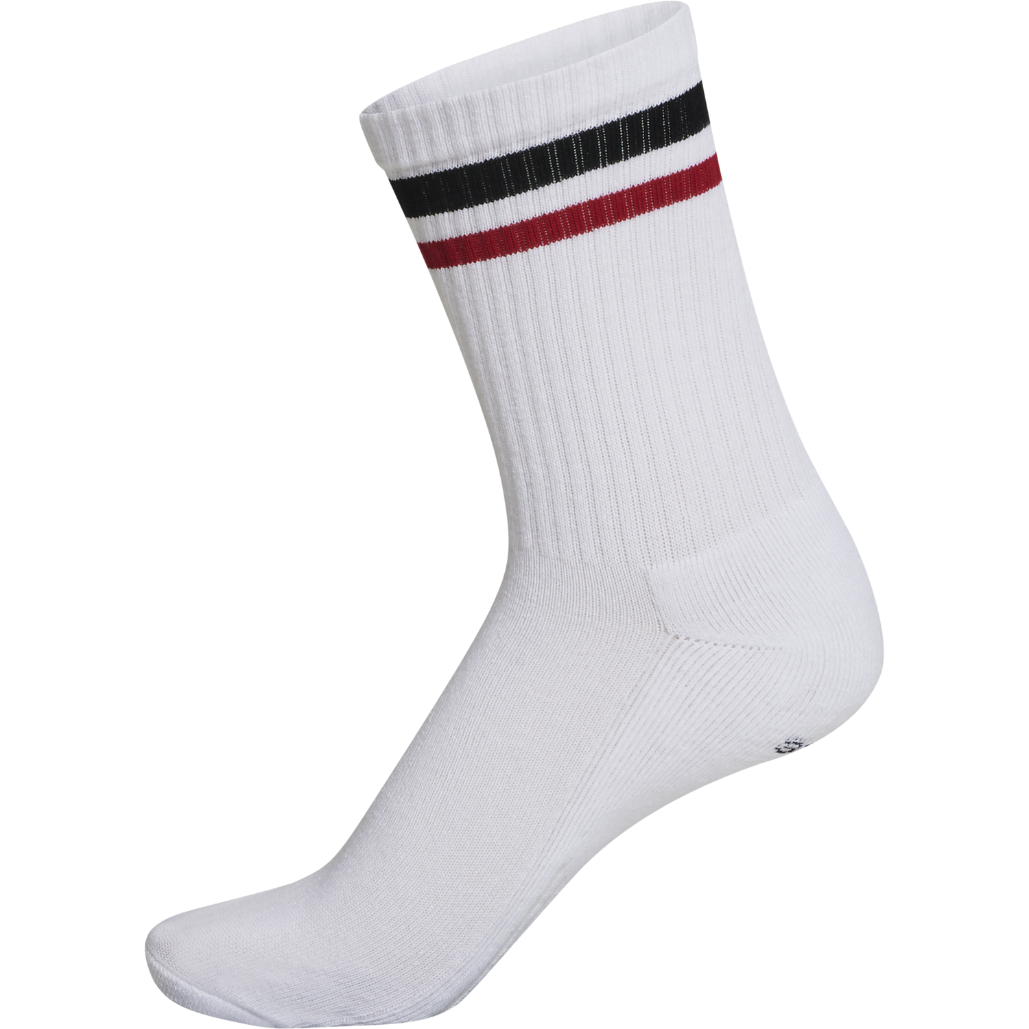 hmlRETRO 4-PACK SOCKS MIX, WHITE/BLACK, packshot