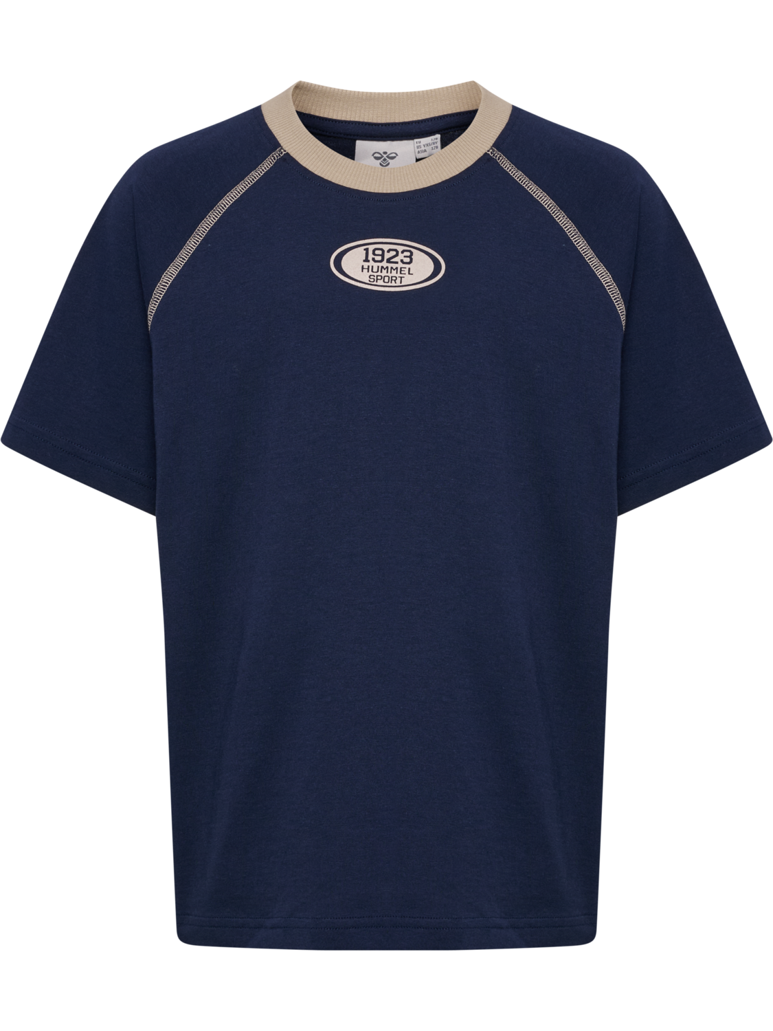 hmlTIMMI RAGLAN T-SHIRT S/S, DRESS BLUES, packshot