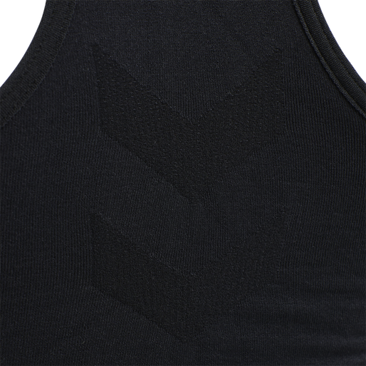 hmlTIF SEAMLESS SPORTS TOP, BLACK hmlTIF SEAMLESS SPORTS TOP, BLACK, packshot