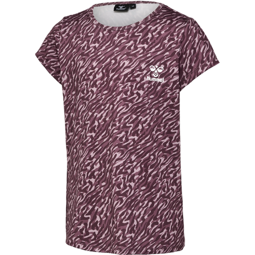 hmlNANNA T-SHIRT S/S, ROSE BROWN, packshot