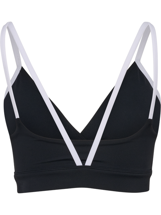 hmlYOGA STRAP BRA, BLACK, packshot