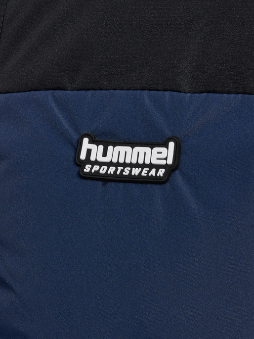 hmlPUFF JACKET SHORT SPORTSWEAR, DRESS BLUES hmlPUFF JACKET SHORT SPORTSWEAR, DRESS BLUES, packshot
