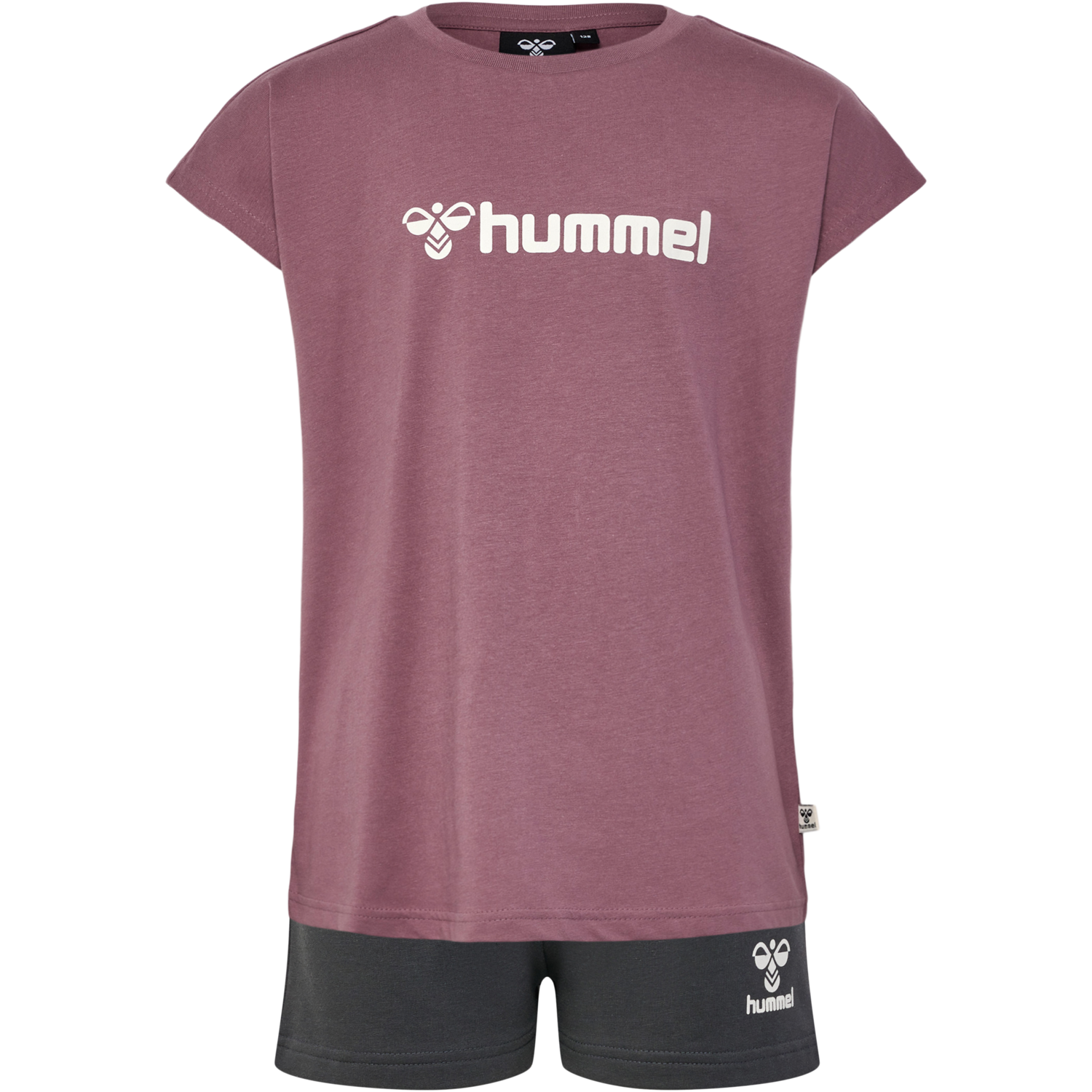 hmlNOVA SHORTS SET, ROSE BROWN, packshot