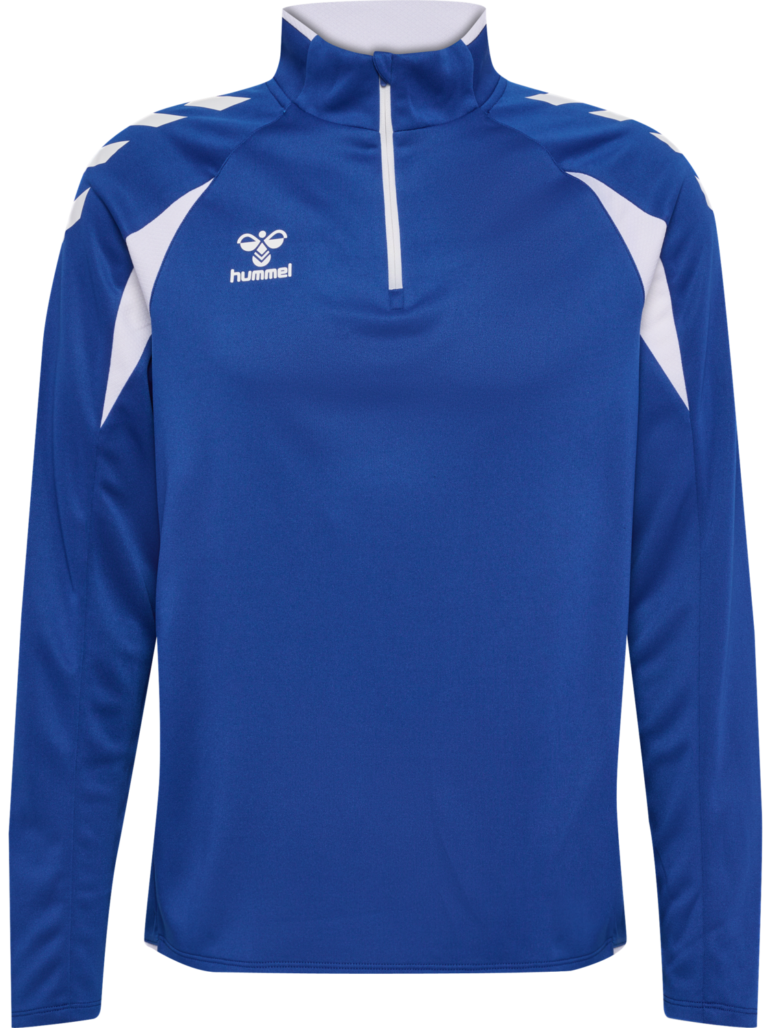 hmlCORE 2.0 HALF ZIP, TRUE BLUE/WHITE, packshot