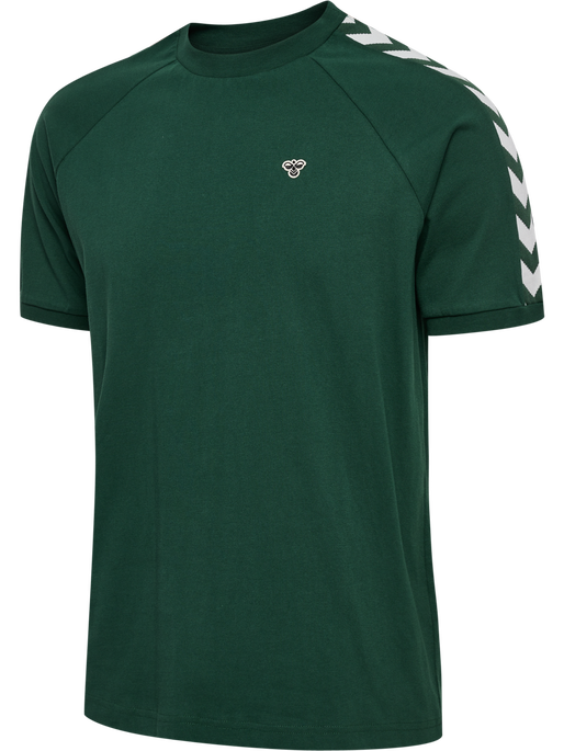 hmlARCHIVE LOOSE T-SHIRT S/S, DARK GREEN, packshot