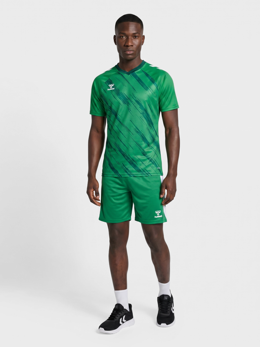 hmlMATCH TRIUMPH JERSEY S/S, JELLY BEAN/BOTANICAL GARDEN, model