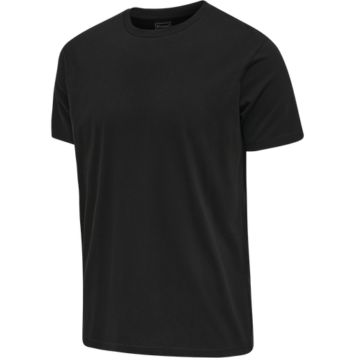 hmlRED BASIC T-SHIRT S/S, BLACK hmlRED BASIC T-SHIRT S/S, BLACK, packshot