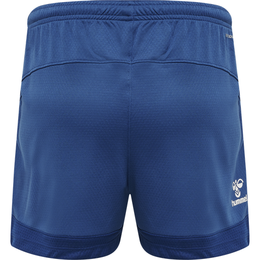 hmlLEAD WOMENS POLY SHORTS, TRUE BLUE, packshot