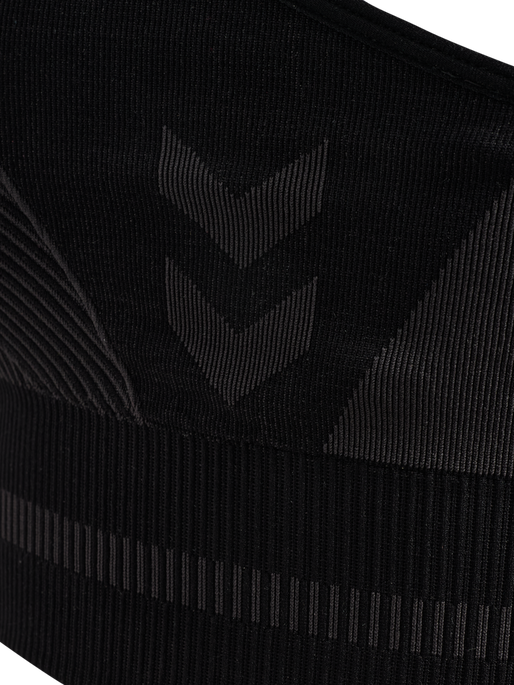 hmlUNITY SEAMLESS BRA, BLACKENED PEARL, packshot