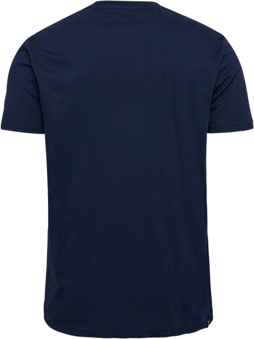 hmlMOVER COTTON T-SHIRT S/S, MARINE hmlMOVER COTTON T-SHIRT S/S, MARINE, packshot