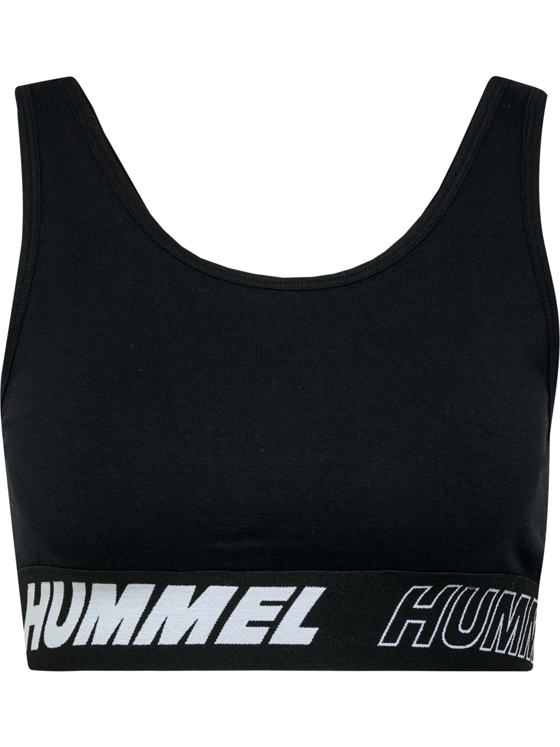 hmlTE MAJA 2-PACK COTTON SPORTS TOP, BLACK/CLIMBING IVY, packshot