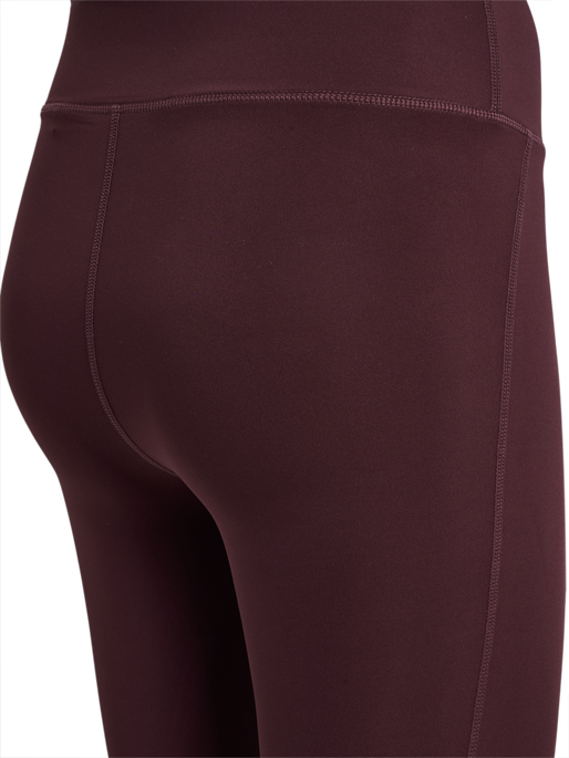 hmlPULSE HIGH WAIST TIGHTS, FUDGE, packshot