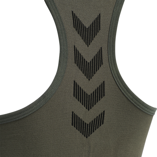 HUMMEL FIRST SEAMLESS BRA WOMAN, GRAPE LEAF HUMMEL FIRST SEAMLESS BRA WOMAN, GRAPE LEAF, packshot