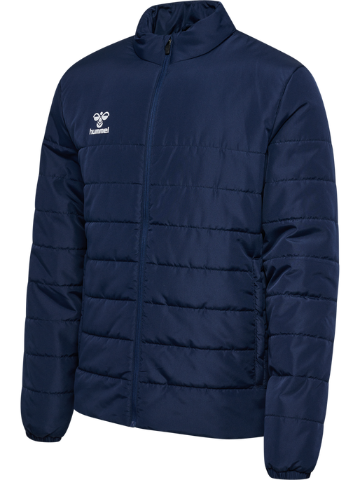 hmlESSENTIAL SHORT BENCH JKT, MARINE hmlESSENTIAL SHORT BENCH JKT, MARINE, packshot