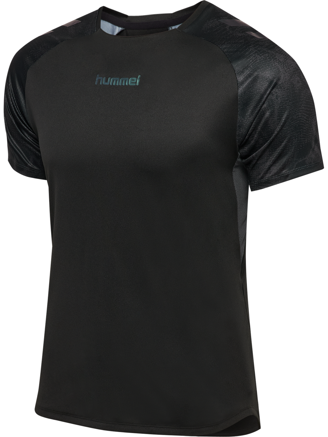 hmlBLAZE26 PRO TRAINING JERSEY S/S, BLACK, packshot