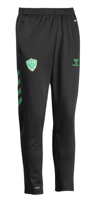 ASSE 22/23 TRAINING PANTS KIDS, BLACK, packshot