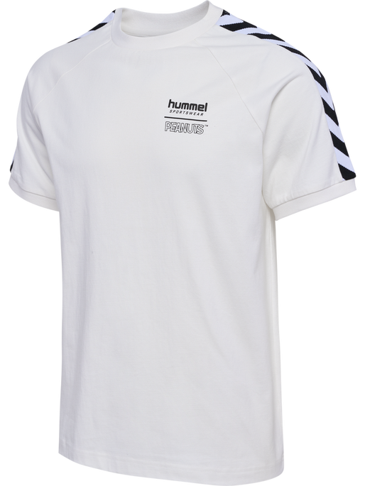 hmlARCHIVE T-SHIRT S/S PEANUTS, BLANC DE BLANC/BLANC DE BLANC, packshot