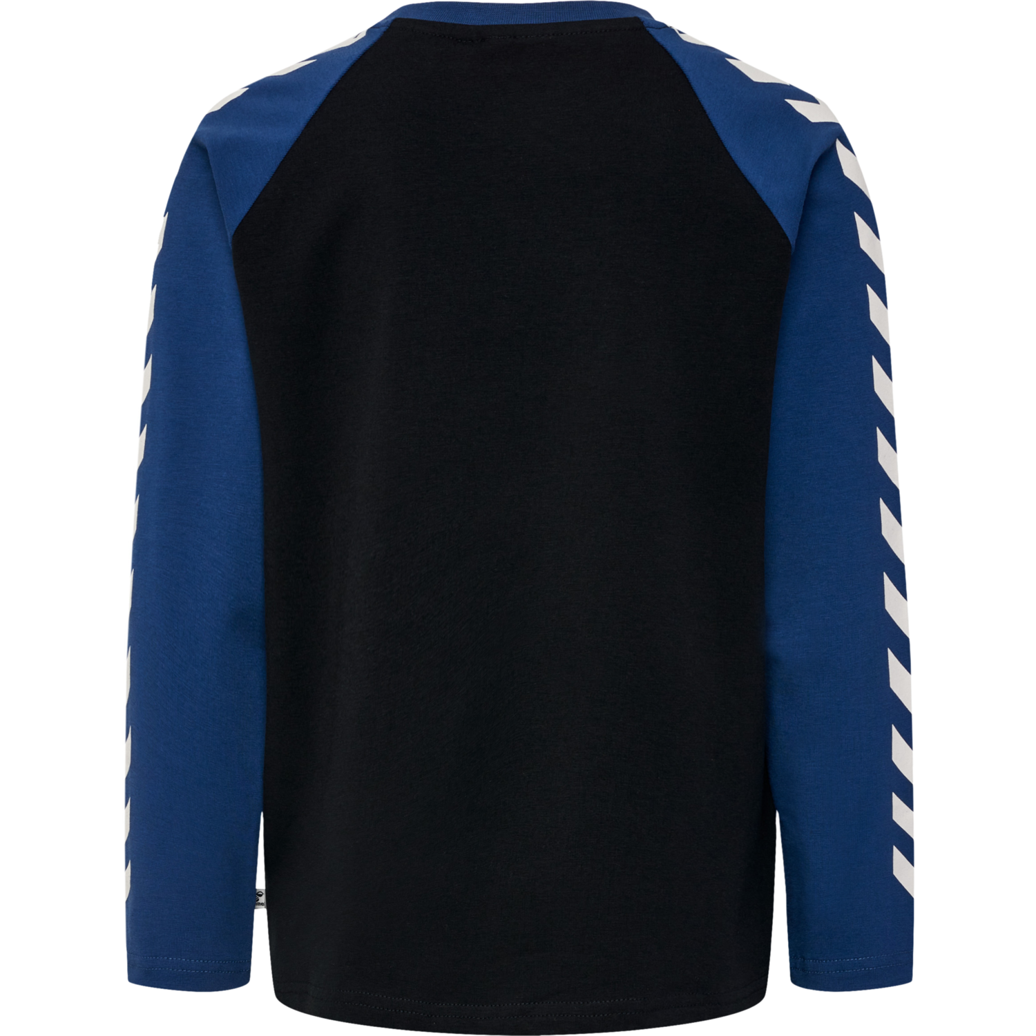 hmlBOYS T-SHIRT L/S, DARK DENIM, packshot