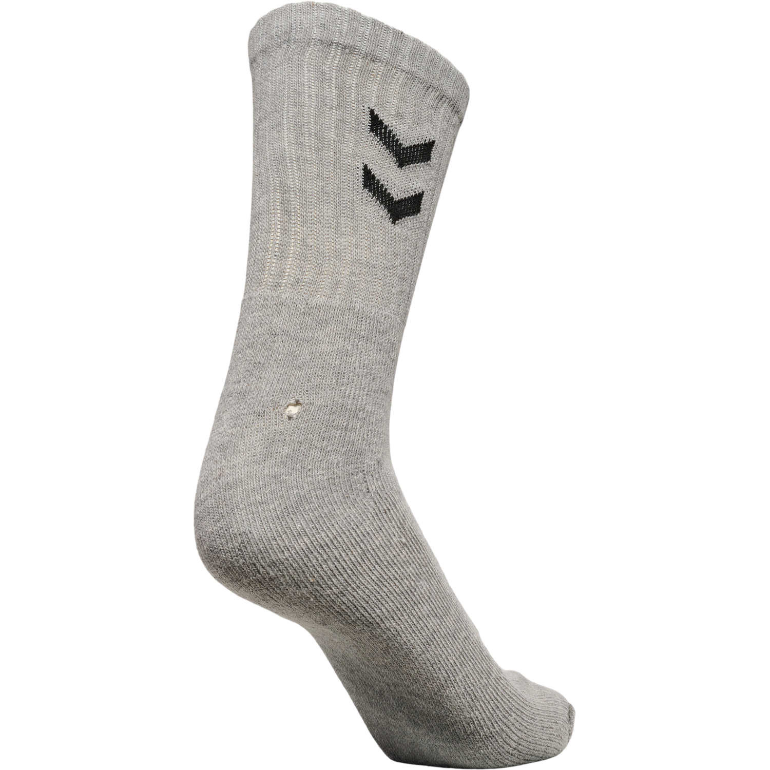 3-Pack Basic Sock, GREY MELANGE, packshot