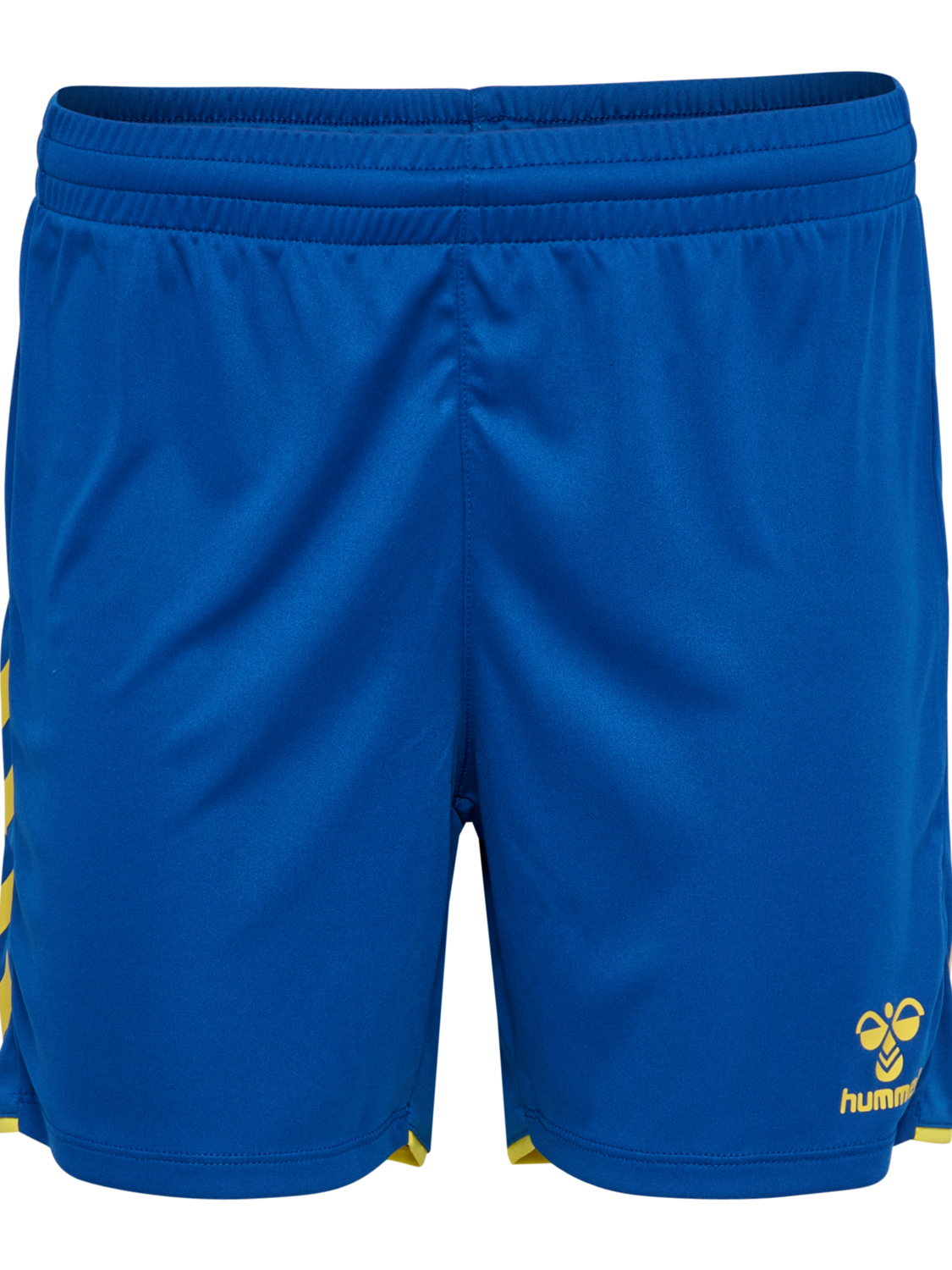 hmlCORE 2.0 SHORTS WOMAN, TRUE BLUE/BLAZING YELLOW, packshot