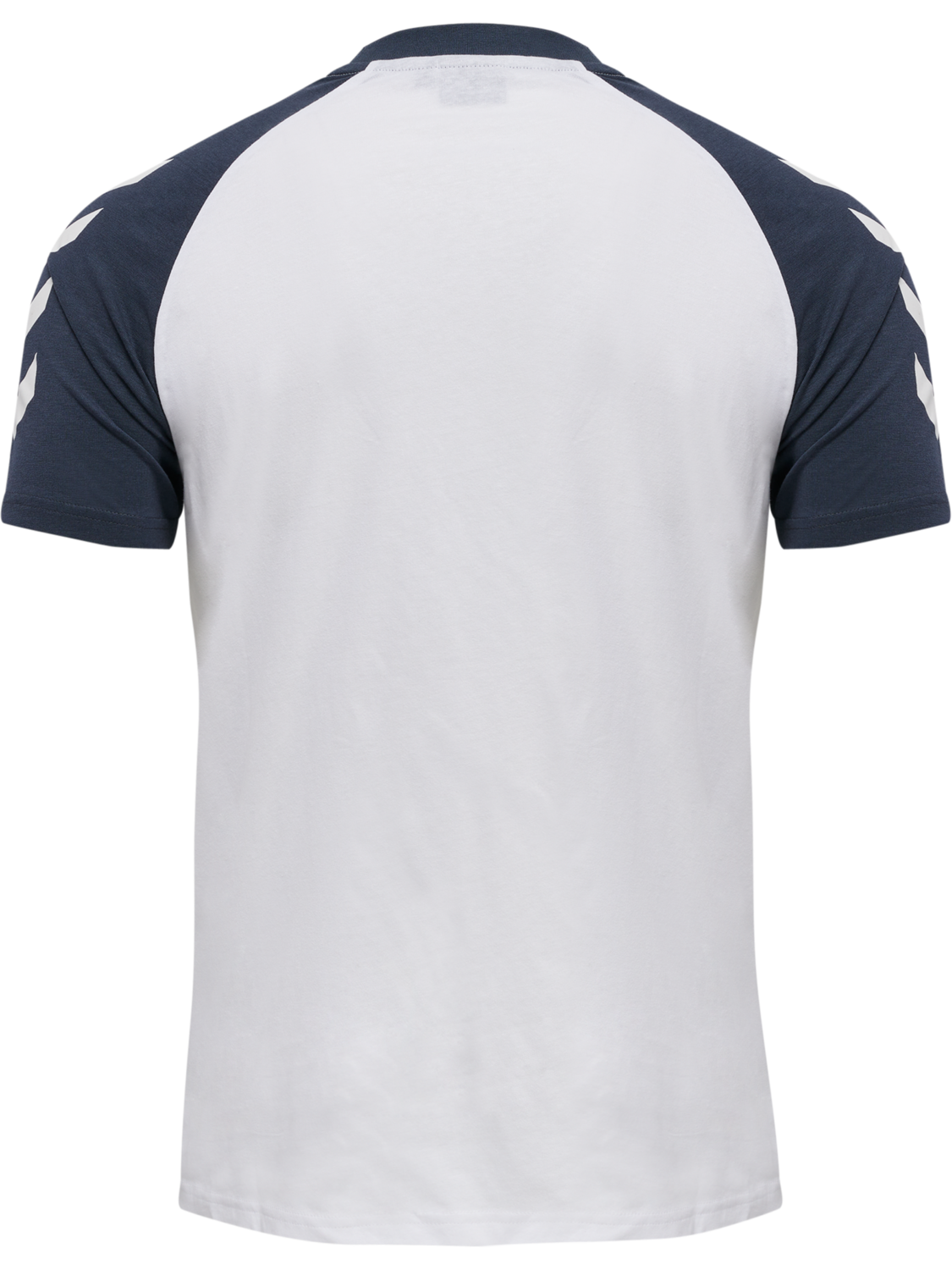 hmlLEGACY BLOCKED T-SHIRT, WHITE, packshot