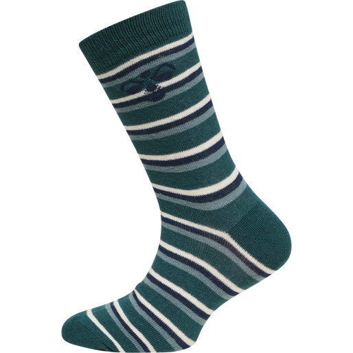 hmlALFIE SOCK 3-PACK, DEEP TEAL, packshot