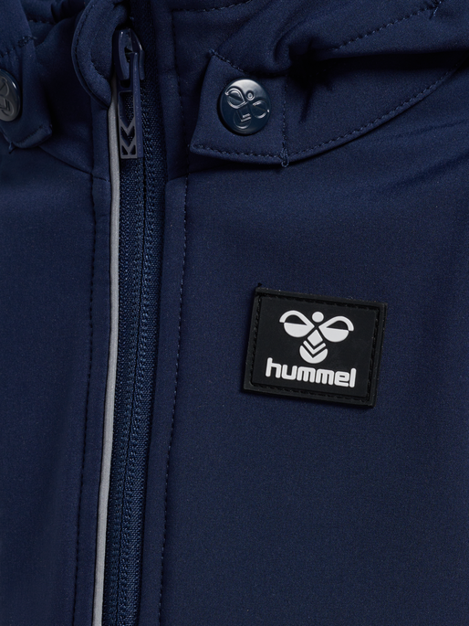 hmlMARS TEX MINI SOFTSHELL JACKET, BLACK IRIS hmlMARS TEX MINI SOFTSHELL JACKET, BLACK IRIS, packshot