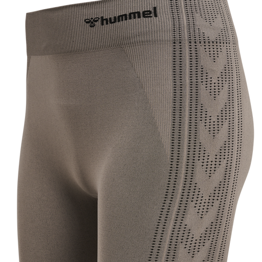 hmlMT SHAPING SEAMLESS MW TIGHTS, DRIFTWOOD hmlMT SHAPING SEAMLESS MW TIGHTS, DRIFTWOOD, packshot