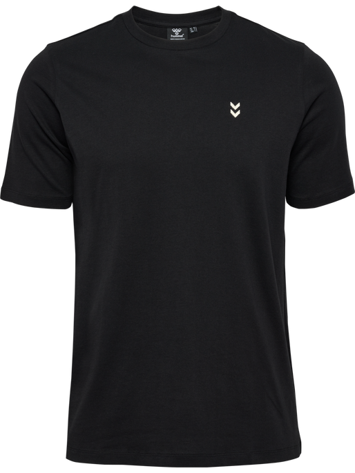 hmlPULSE T-SHIRT, BLACK, packshot