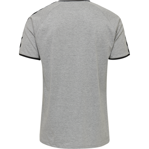 hmlAUTHENTIC TRAINING TEE, GREY MELANGE, packshot