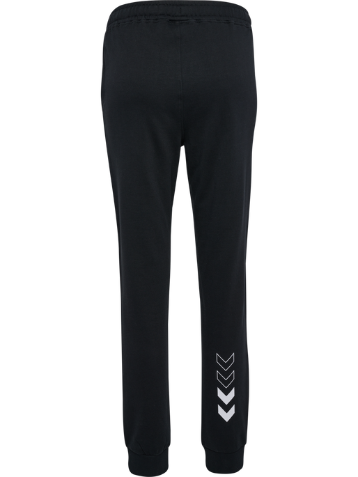 hmlELEMENTAL REGULAR PANTS WOMAN, BLACK hmlELEMENTAL REGULAR PANTS WOMAN, BLACK, packshot