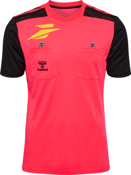 FFHB NEW REFEREE JERSEY S/S, DIVA PINK WO SPONSOR FFHB NEW REFEREE JERSEY S/S, DIVA PINK WO SPONSOR, packshot