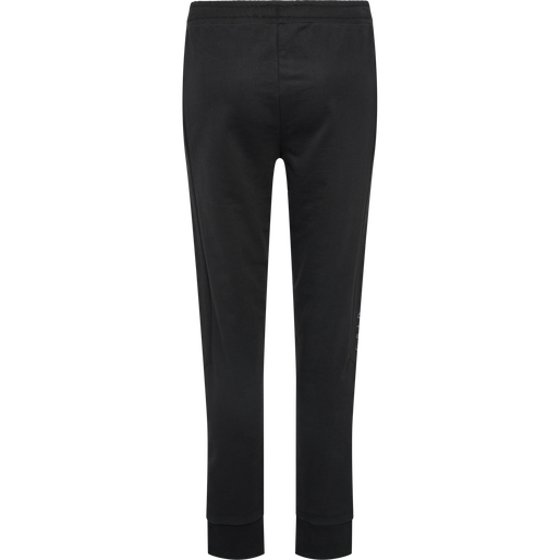hmlOFFGRID COTTON PANTS WO, JET BLACK/FORGED IRON, packshot