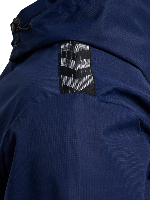 hmlAUTHENTIC ALL WEATHER JACKET, MARINE, packshot