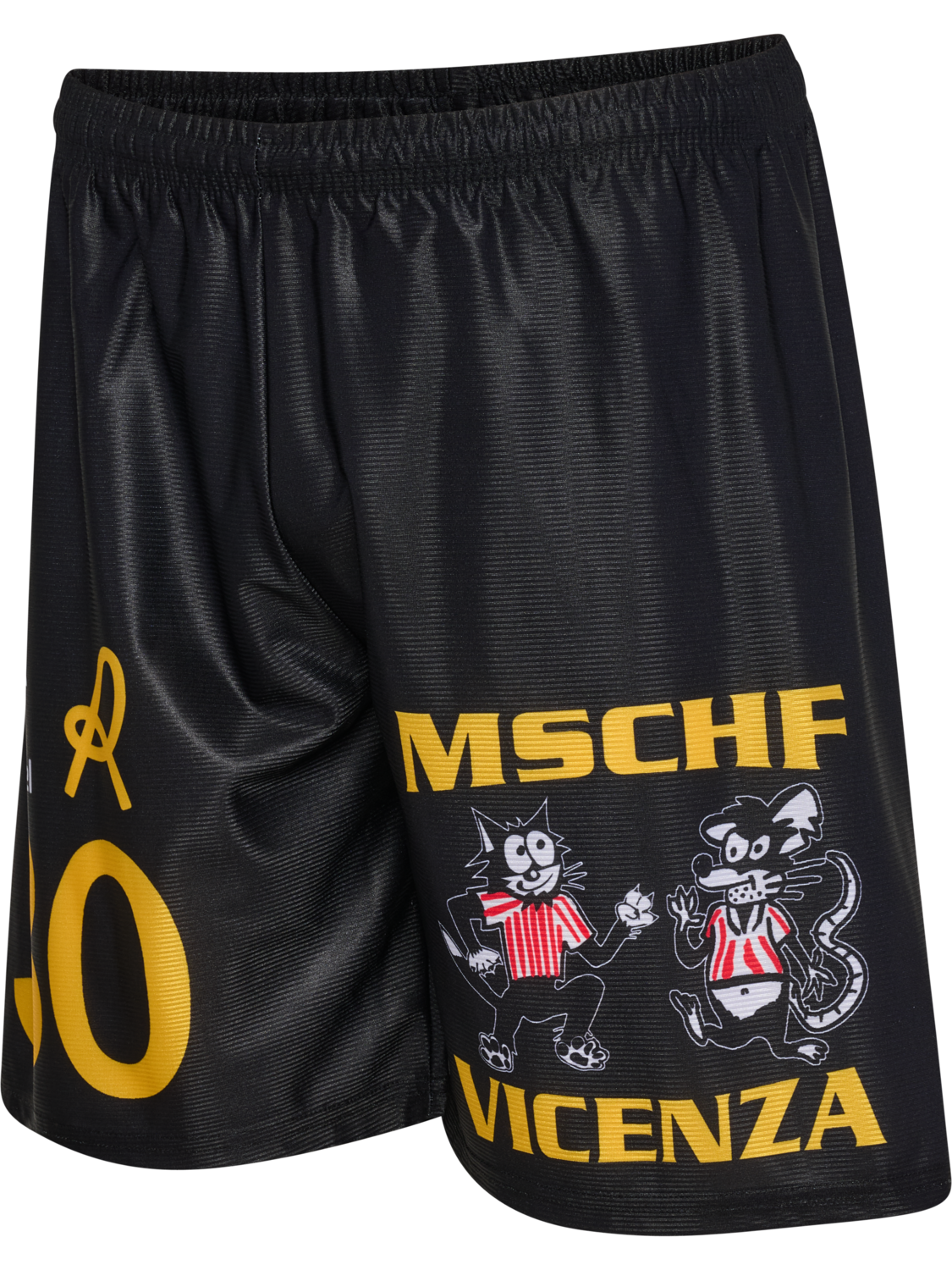 LRV x MSCHF x HML SHORTS, BLACK, packshot